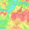 Mapa topográfico Kerpotence, altitude, relevo