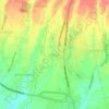 Mapa topográfico Mengwi, altitude, relevo