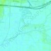 Mapa topográfico Tegalluar, altitude, relevo