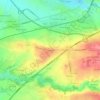 Mapa topográfico Chavagné, altitude, relevo