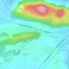 Mapa topográfico La Dehesa, altitude, relevo