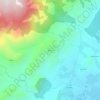 Mapa topográfico Borivoli, altitude, relevo