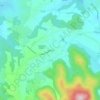 Mapa topográfico Lasserre, altitude, relevo