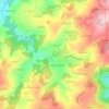 Mapa topográfico Le Roule, altitude, relevo