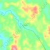 Mapa topográfico "U" Centro, altitude, relevo