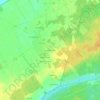 Mapa topográfico Bout d'en Haut, altitude, relevo