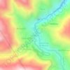 Mapa topográfico Machac, altitude, relevo