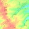 Mapa topográfico Pickworth, altitude, relevo