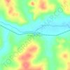 Mapa topográfico Engenho D'Água, altitude, relevo