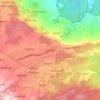 Mapa topográfico Patean, altitude, relevo