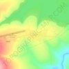 Mapa topográfico Gove, altitude, relevo