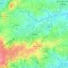 Mapa topográfico Parike, altitude, relevo