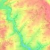 Mapa topográfico Le Puy, altitude, relevo
