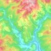 Mapa topográfico San Sano, altitude, relevo