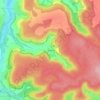 Mapa topográfico Rouelles, altitude, relevo