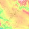 Mapa topográfico Lali, altitude, relevo