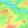 Mapa topográfico Bois Madame, altitude, relevo