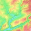 Mapa topográfico Rettigny, altitude, relevo