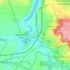 Mapa topográfico La Mauldrette, altitude, relevo