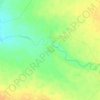 Mapa topográfico Hadiabad, altitude, relevo