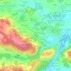 Mapa topográfico Le Pâtis, altitude, relevo