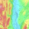 Mapa topográfico Thoys, altitude, relevo