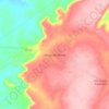 Mapa topográfico União do Norte, altitude, relevo