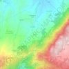 Mapa topográfico Sesmil, altitude, relevo