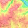 Mapa topográfico Penn Valley, altitude, relevo