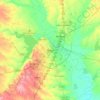 Mapa topográfico Waco, altitude, relevo