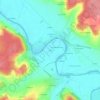 Mapa topográfico Tilly, altitude, relevo