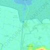 Mapa topográfico La Caserne, altitude, relevo