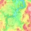 Mapa topográfico La Chevallerie, altitude, relevo