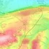Mapa topográfico Le Tilleul, altitude, relevo