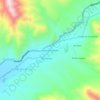 Mapa topográfico Tambo Colorado, altitude, relevo