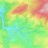 Mapa topográfico La Chapelle, altitude, relevo