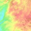 Mapa topográfico Malassis, altitude, relevo