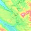 Mapa topográfico Hatton, altitude, relevo