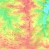 Mapa topográfico Pétrus, altitude, relevo