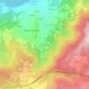 Mapa topográfico Quintã de Cima, altitude, relevo