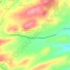 Mapa topográfico Uleilas Bajas, altitude, relevo