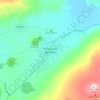 Mapa topográfico Paracho de Verduzco, altitude, relevo