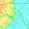 Mapa topográfico Rougeot, altitude, relevo