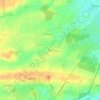 Mapa topográfico Pernel, altitude, relevo