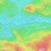Mapa topográfico Batchewana, altitude, relevo
