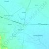 Mapa topográfico Pangkajene, altitude, relevo