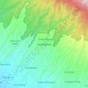 Mapa topográfico Kadudampit, altitude, relevo