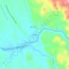 Mapa topográfico Pediva, altitude, relevo