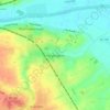 Mapa topográfico Heighington, altitude, relevo