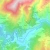 Mapa topográfico Desfeita, altitude, relevo